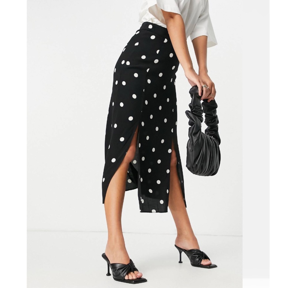 N O B O D Y S C H I L D Midi Slit Skirt - image 2